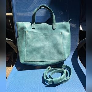 Portland Leather Goods BNNU Surf Medium Crossbody Tote Zipper PLG